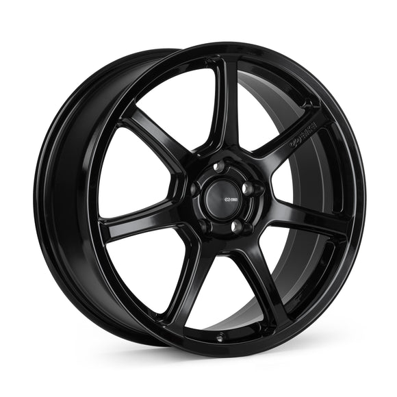 18x8 Enkei Imola II Gloss Black 5x114.3 ET35 CB72.6 Wheel