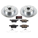 PowerStop Z23 Daily Driver Carbon-Fiber Ceramic Brake Pad and Drilled & Slotted