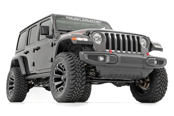 Rough Country 2.5" Lift Kit For Jeep Wrangler Unlimited 4WD 24-25