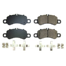 PowerStop Z17 Evolution Ceramic Brake Pads With Hardware