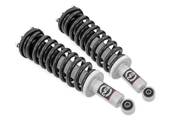Rough Country Loaded Strut Pair Stock For Toyota Tundra 4WD 00-06