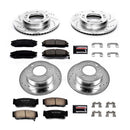 PowerStop Z23 Daily Driver Carbon-Fiber Ceramic Brake Pad and Drilled & Slotted
