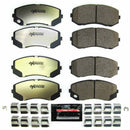 PowerStop Z36 Truck And Tow Carbon-Fiber Ceramic Brake Pads With Hardware