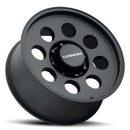 17.5X6.75 Vision Midway Satin Black 8x165.1 8x6.5 ET-16 Wheel Rim