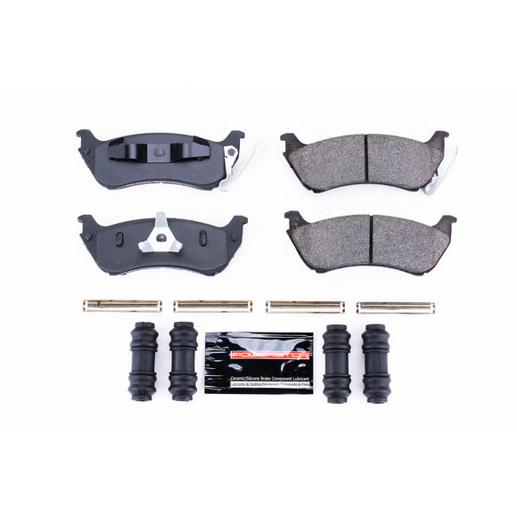 PowerStop Z23 Evolution Sport Carbon-Fiber Brake Pads With Hardware