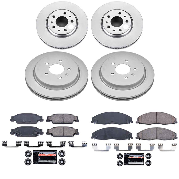 Z23 Daily Driver Premium Carbon-Fiber Ceramic Brake Pad and Fully Coated Rotor K