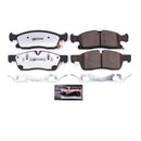PowerStop Z36 Truck And Tow Carbon-Fiber Ceramic Brake Pads With Hardware