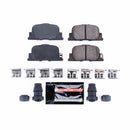 PowerStop Z23 Evolution Sport Carbon-Fiber Brake Pads With Hardware