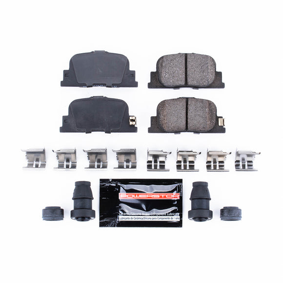 PowerStop Z23 Evolution Sport Carbon-Fiber Brake Pads With Hardware