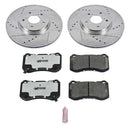 PowerStop Z26 Street Performance Ceramic Brake Pad and Drilled & Slotted Rotor K