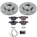 PowerStop OE Stock Replacement Low-Dust Ceramic Brake Pad and Rotor Kit