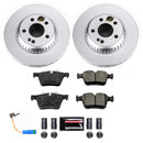 PowerStop Genuine Geomet Coated Rotor and Carbon-Fiber Ceramic Brake Pad Kit