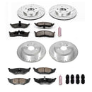 PowerStop Z23 Daily Driver Carbon-Fiber Ceramic Brake Pad and Drilled & Slotted