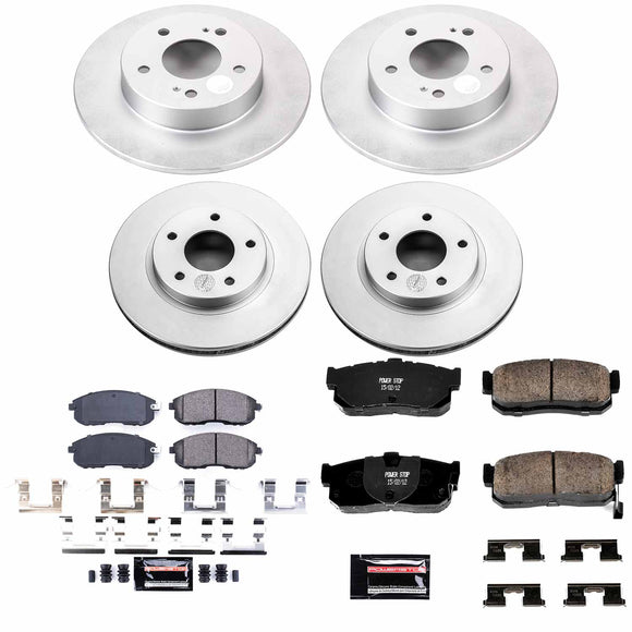 Z23 Daily Driver Premium Carbon-Fiber Ceramic Brake Pad and Fully Coated Rotor K