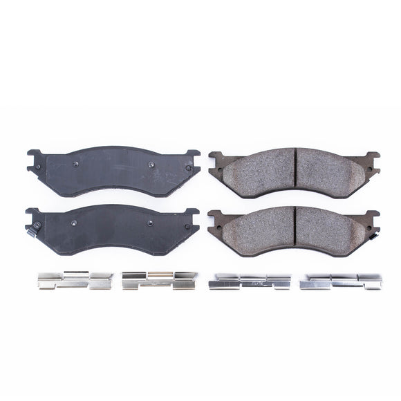 PowerStop Z17 Evolution Ceramic Brake Pads With Hardware