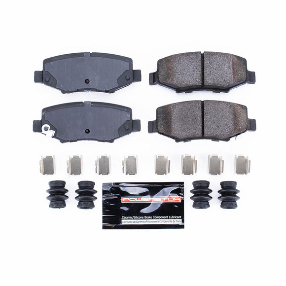 PowerStop Z23 Evolution Sport Carbon-Fiber Brake Pads With Hardware