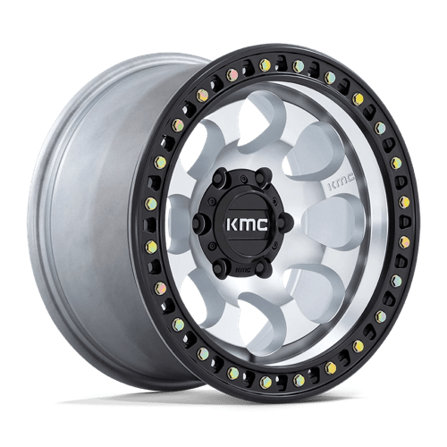 17X8.5 KMC KM550 Riot SBL Machined 5X127 5X5 ET10 Wheel Rim