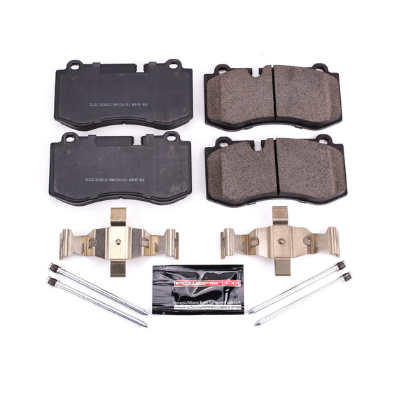 PowerStop Z23 Evolution Sport Carbon-Fiber Brake Pads With Hardware