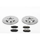 PowerStop Z23 Daily Driver Carbon-Fiber Ceramic Brake Pad and Drilled & Slotted