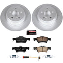 PowerStop Genuine Geomet Coated Rotor and Carbon-Fiber Ceramic Brake Pad Kit