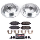 PowerStop Z23 Daily Driver Carbon-Fiber Ceramic Brake Pad and Drilled & Slotted