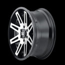 20X9 Ion Alloy 142 Black-Machined Wheel/Rim 8x165.1 ET18 142-2981B18