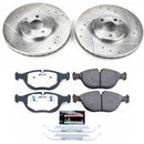 PowerStop Z26 Street Performance Ceramic Brake Pad and Drilled & Slotted Rotor K
