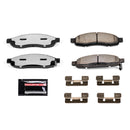 PowerStop Z36 Truck And Tow Carbon-Fiber Ceramic Brake Pads With Hardware