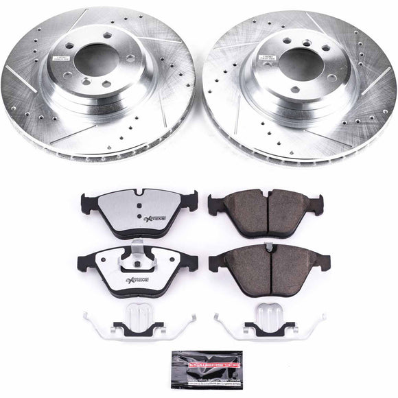 PowerStop Z26 Street Performance Ceramic Brake Pad and Drilled & Slotted Rotor K