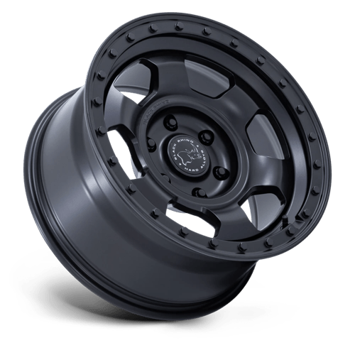 17X8.5 Black Rhino BR029 Trooper Matte Black 6X135 ET0 CB87.1 Wheel Rim