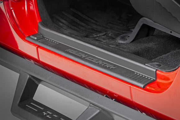 Rough Country Entry Guards Front and Rear For Jeep Wrangler JK 2WD 4WD 07-18