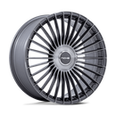 22x10.5 Niche NC282 Serene Gloss Titanium Brushed 5x108 ET45 CB72.56 Wheel Rim