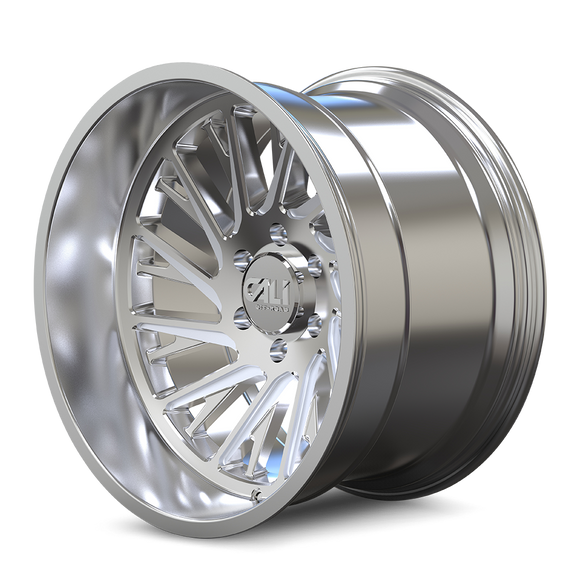 22x12 Cali Off-Road Purge Polished 8x170 ET-51 CB125.2 Wheel Rim