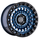 SENTINEL 17X8.5 6/139.7 ET-10 CB112.1 COBALT BLUE W/BLACK LIP EDGE