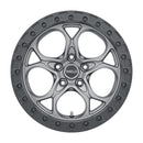 17x9 WELD Off-Road Ledge Gunmetal / Black 5x127 5x5 ET0 Wheel Rim-2