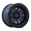 17x9 Black Rhino BR023 Xplorer Metallic Blue Matte Black Lip 6x139.7 ET1 Wheel