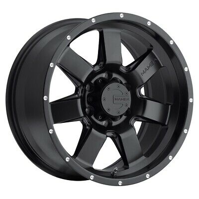 18x9 Mamba M14 Wheel/Rim 6x135 18x9 6-135 18-9 Black ET25