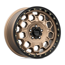 17X9 KMC KM545 TREK Matte Bronze With Black Lip 6X139.7 ET-12 wheel/rim-1