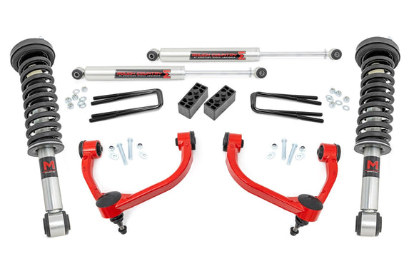 Rough Country 3" Lift Kit Struts For Ford F-150 4WD 2009-2013