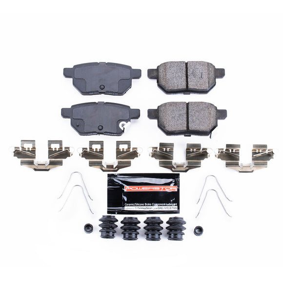 PowerStop Z23 Evolution Sport Carbon-Fiber Brake Pads With Hardware