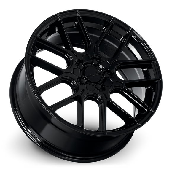 20x8.5 Katana KR04 Gloss Black 5x120 ET40 CB73.1 Wheel