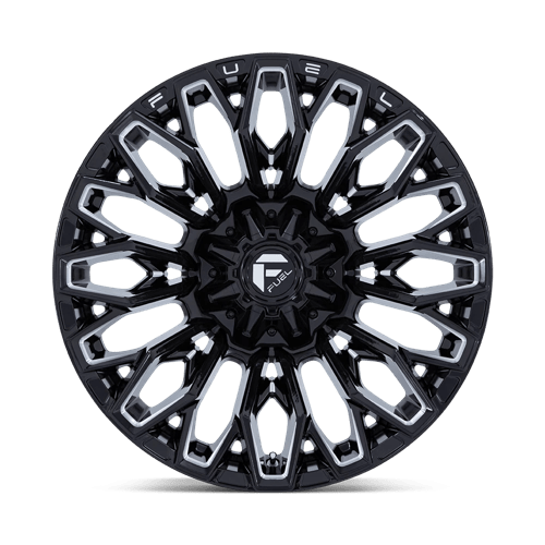 20x10 Fuel Off-Road FC865 Strike Gloss Black Milled 8x170 ET-18 CB125.1 Wheel