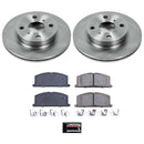 PowerStop OE Stock Replacement Low-Dust Ceramic Brake Pad and Rotor Kit
