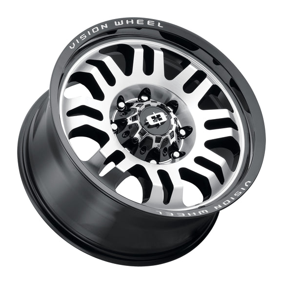 18x9 Vision 409 Inferno Black Wheel 8x180 ET12 CB124.1