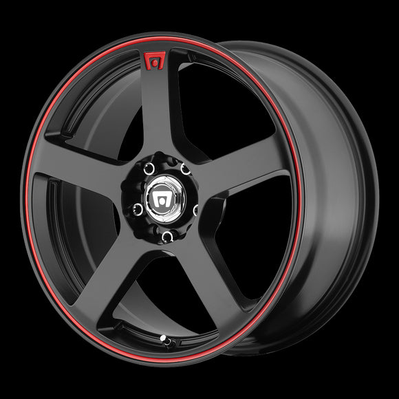 17x7 Motegi MR116 Black Wheel/Rim 4x100 4-100 17-7 ET40