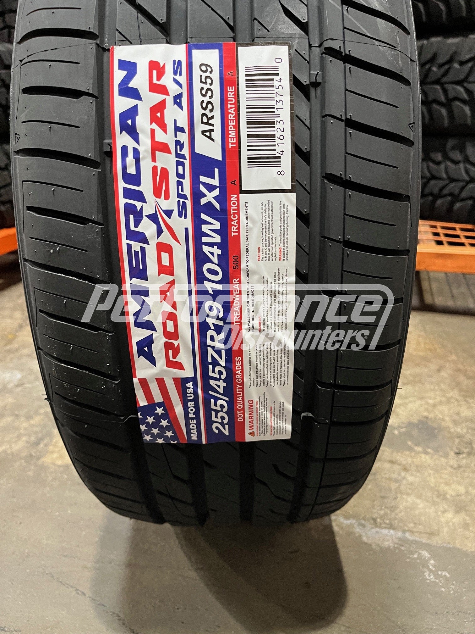 American Roadstar Sport AS Tire(s) 255/45R19 104W SL BSW 255 45 19 2554519