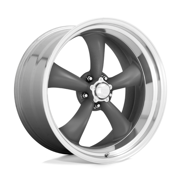 15x6 American Racing Classic Torq Thrust II 1 Pc Gray Wheel 5X120.7 15-6