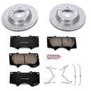 PowerStop Z23 Daily Driver Carbon-Fiber Ceramic Brake Pad and Drilled & Slotted