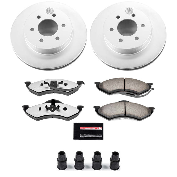 Z36 Truck & Tow Premium Carbon-Fiber Ceramic Brake Pad and Fully Coated Rotor Ki