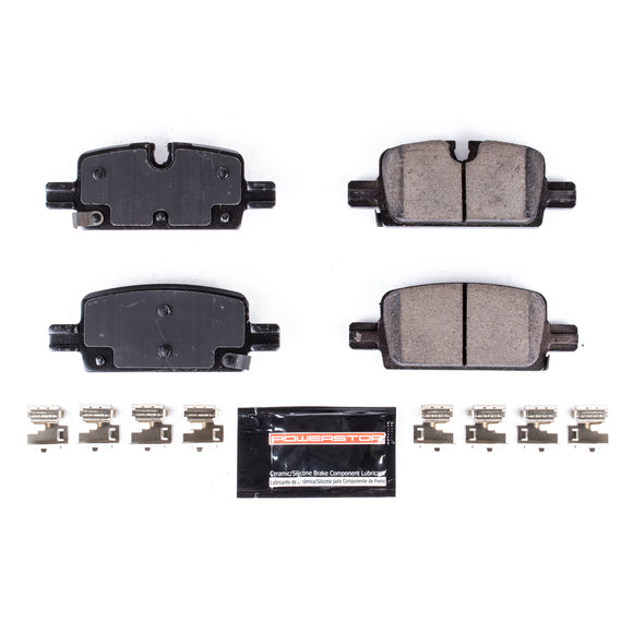 PowerStop Z23 Evolution Sport Carbon-Fiber Brake Pads With Hardware